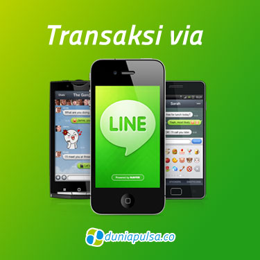 Transaksi via Line